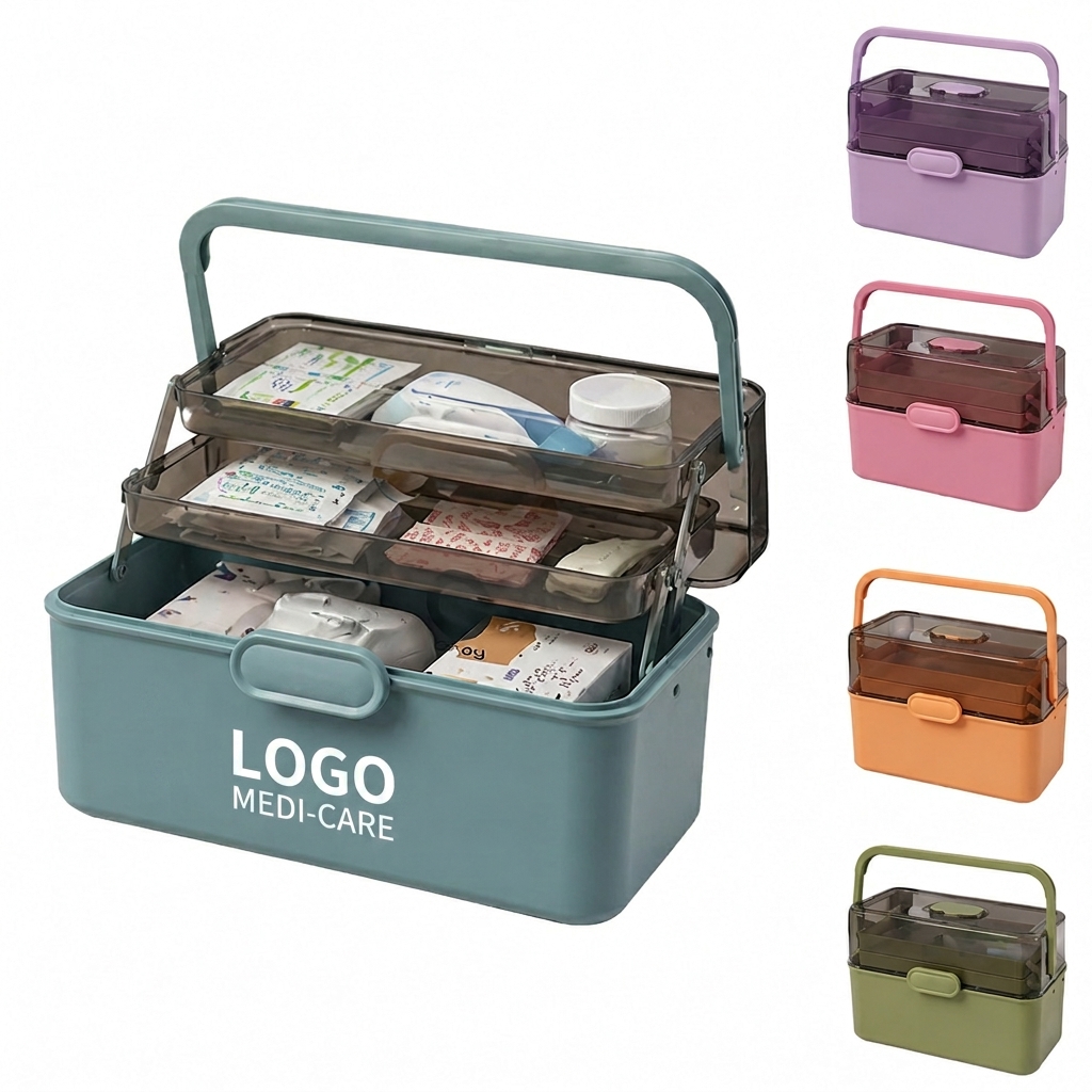 Multi-Tier Portable Storage Organizer for Emergency Essentials