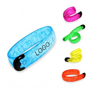 Rechargeable Slap-Style LED Safety Wrap